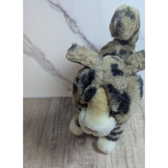 Douglas Cuddle Toy Kitty Cat Spotted Leopard Kitten Plush Realistic Kitten 9" - Picture 6 of 12